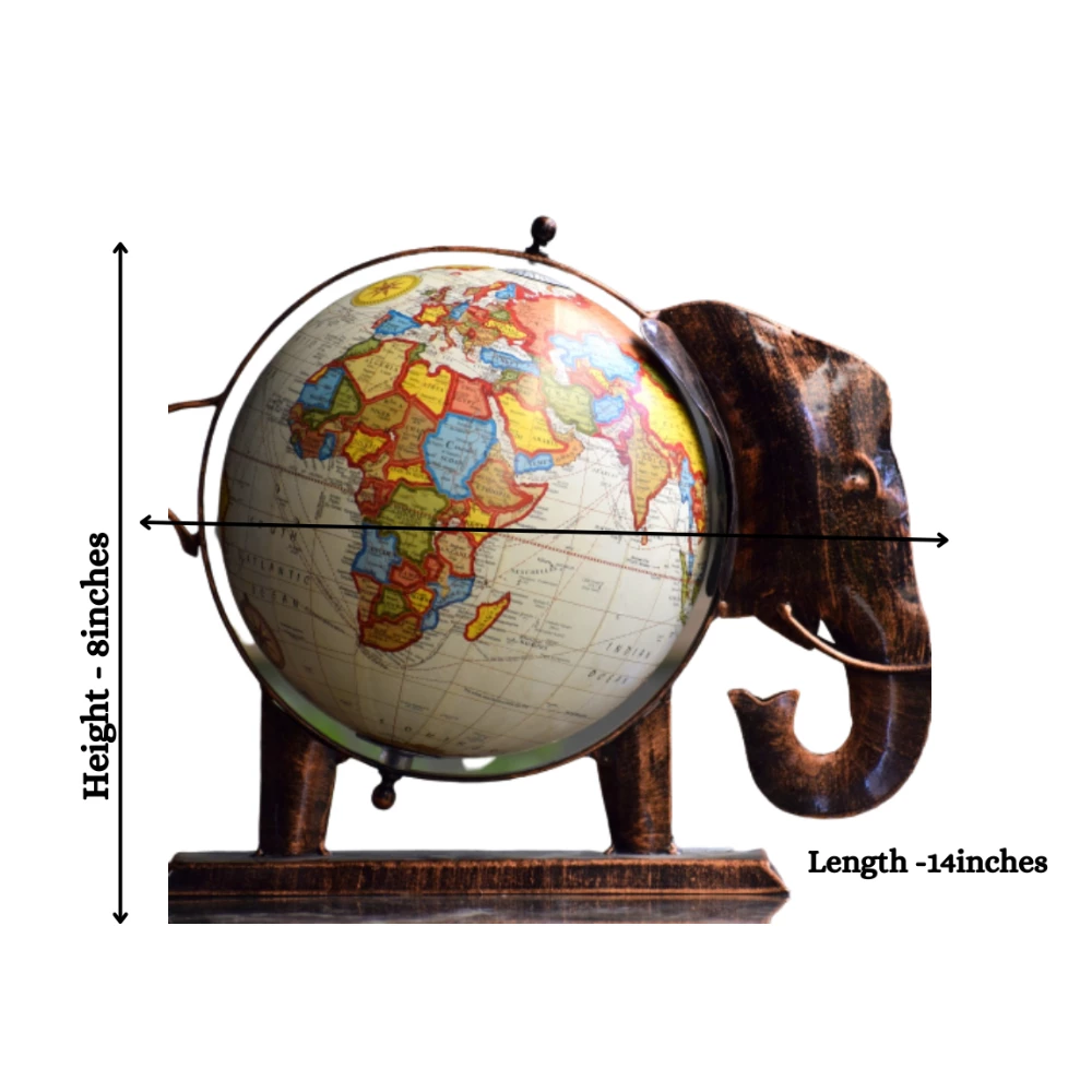 Etique Elephant Earth Globe | Aiky Store - Home essentials for happy living